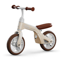QPlay 儿童平衡车无脚踏2-4岁小童10寸溜溜车滑步车学步单车TECH高贵白
