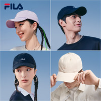 FILA 斐乐 官方棒球帽2023夏季新款鸭舌帽男运动帽遮阳帽女帽子