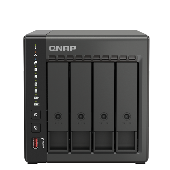 站内爆款、PLUS会员：威联通 TS-464C2 四盘位 NAS网络存储（赛扬N5095、8GB）黑色