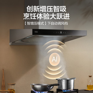 macro 万家乐 AT8变频吸油烟机燃气灶烟灶套装家用厨房欧式抽油烟机灶具