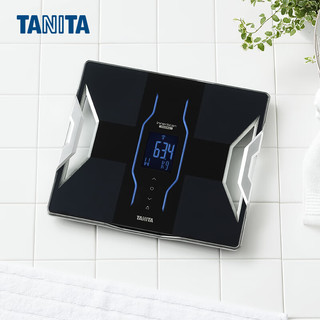 TANITA 百利达 RD-953S双频四电极家用专业智能体脂秤 日本品牌电子健康体重秤 黑色