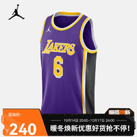 JORDAN NBA STATEMENT EDITION 洛杉矶湖人队 男子球衣 CV9481-513 S