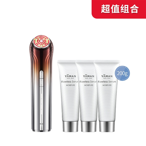 cdf会员购：YA-MAN 雅萌 ACE系列 YJFS16美颜仪+雅萌保湿精华凝胶 200g*3+80g