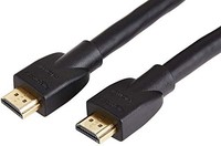 AmazonBasics 亚马逊倍思 高速HDMI电缆，18 Gbps，4K/60Hz，黑色，25英尺