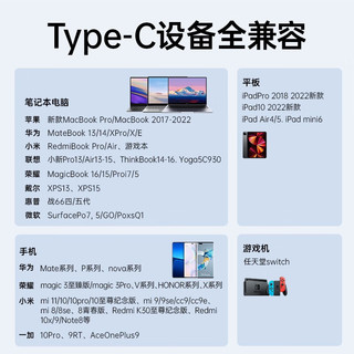 奥睿科（ORICO）双Type-C数据线PD100W快充线c to c充电器线适用苹果华为笔记本手机 明星款-1.5米