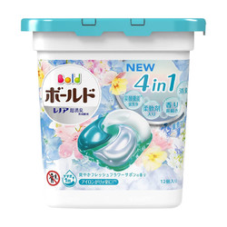 P&G 宝洁 洗衣球4D清新花香型12颗蓝绿色