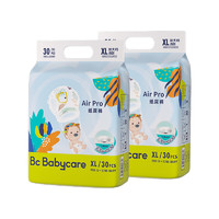 babycare bc babycare Air pro新升级 呼吸裤 纸尿裤  婴儿尿不湿 新老包装随机发 XL32片*2包