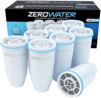 ZEROWATER 5级替换过滤器 滤芯 8件装 白色