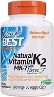 Doctor's BEST 维生素K2 MK-7100微克，60粒素食胶囊