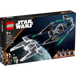 LEGO 乐高 Star Wars星球大战系列 75348 曼达洛尖牙战斗机大战