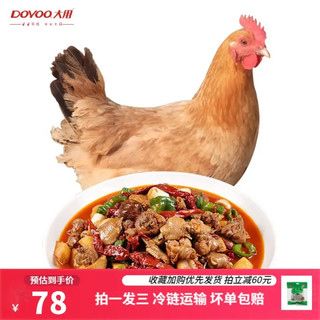 DOYOO 大用 走地三黄鸡850g/整只（买1赠2原品）