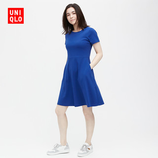 UNIQLO 优衣库 收腰喇叭型连衣裙458286