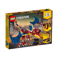 LEGO 乐高 创意百变系列 31102 喷火飞龙