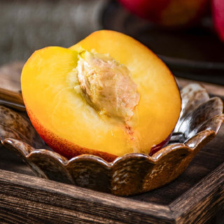 乡语小吖现摘红油桃 3斤 黄心黄肉油桃脆甜 当季时令新鲜水果 生鲜