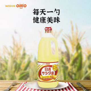 NISSIN 日清食品 日清色拉油 日本原装进口 日清奥利友菜籽大豆油食用油 1500g/瓶