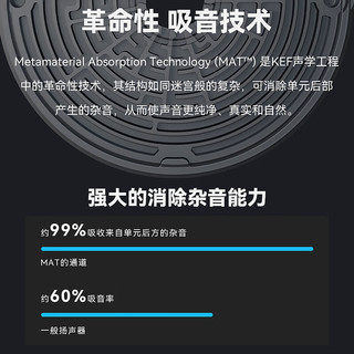 KEFR3 Meta  HiFi高保真无源书架音箱 发烧级扬声器家用客厅音响 家庭影院音响 蓝色一对