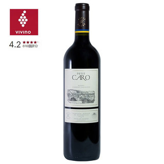 拉菲罗斯柴尔德凯洛酒庄 PLUS：CARO PETIT 干红葡萄酒 18年份 750mL 单支装
