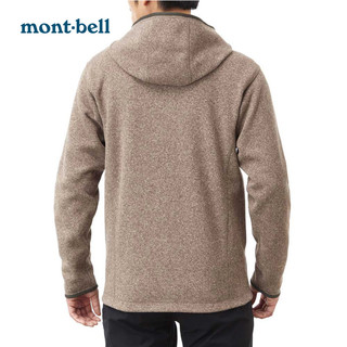 mont·bell montbell日本蒙贝欧户外秋冬季中厚款保暖连帽抓绒衣男款外套开衫