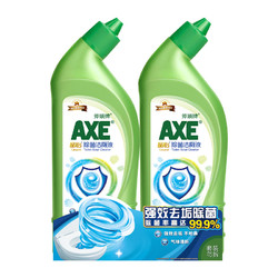 AXE 斧头 牌强力去污洁厕液500g*2气味清新挂壁均匀99.9%除菌*