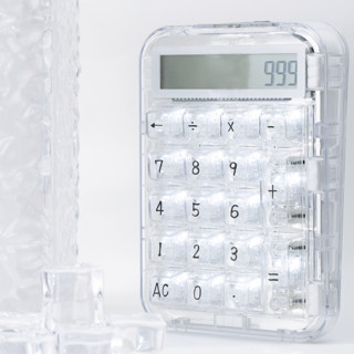 coolkiller小数字机械键盘pad北极熊透明计算器可充电款便携可爱