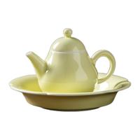 GOLD AND JADES 金镶玉 黄熙龙蛋茶壶 125ml