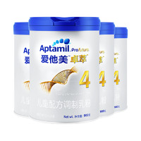 88VIP：Aptamil 爱他美 卓萃白金版 儿童成长奶粉 4段 900g*4罐
