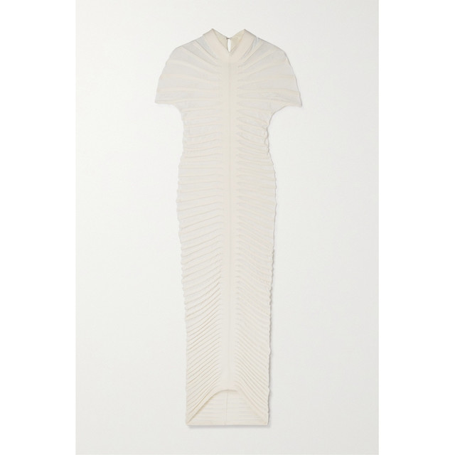 ALAÏA 阿瑟丁·阿拉亚 Alaia 2023夏季女镂空针织棉质混纺连衣裙NAP颇特