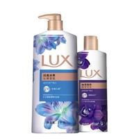 LUX 力士 闪亮冰爽沁爽香氛沐浴露套装 (闪亮冰爽1L+幽莲魅肤350g)