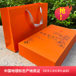 梦龙韵茶叶坦洋工夫红茶金牡丹茶荒野奇兰坦洋工夫礼盒装240克1盒