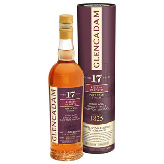 Glencadam格兰卡登17年Glencadam苏格兰单一麦芽威士忌酒700ml进口洋酒礼物 700ml