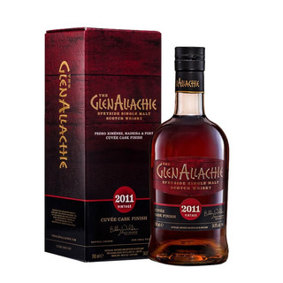 GlenAllachie 格兰纳里奇 单一麦芽威士忌700ml 英国苏格兰进口洋酒 2011版桶强