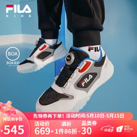 FILA 斐乐 童鞋儿童运动鞋2023夏季网面透气大童儿童复古跑步鞋