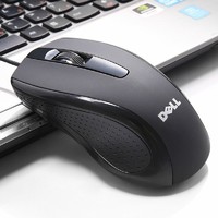 DELL 戴尔 USB有线鼠标静音笔记本电脑台式一体机家用办公游戏便携通用