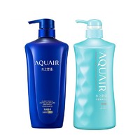 AQUAIR 水之密语 净润臻养滋养保湿洗头膏沐浴液套装 洗发水600ml+沐浴露600ml