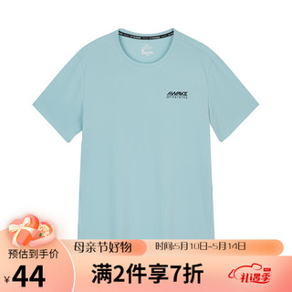 361° 短袖t恤男士夏季速干运动跑步健身休闲训练服 652324112E-5 XL