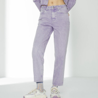 Lee X-LINE系列 女士牛仔长裤 LWB1004115TQ00FA01702 紫色 25
