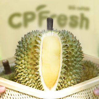 CPFresh 正大泰国出品榴莲金枕榴莲 A级树熟个大皮薄整颗带壳鲜榴莲 3斤-4斤