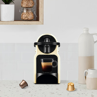 NESPRESSO 浓遇咖啡 胶囊咖啡机 Inissia系列欧洲原装进口意式全自动小型便携式家用办公咖啡机 胶囊咖啡快速萃取D40