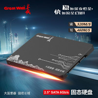 长城256G固硬盘512G/1TB台式机电脑笔记本SSD批发正品120G固态盘