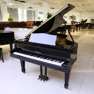雅马哈钢琴官方旗舰三角琴G2/G3/G5日本进口二手专业考级立式家用