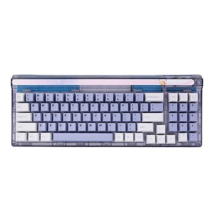 NEWMEN 新贵 GM780 三模机械键盘 78键  佳达隆G银Pro轴 RGB