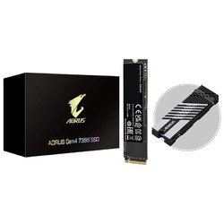 GIGABYTE 技嘉 [PS5扩容]技嘉AORUS固态硬盘2T/1T笔记本电脑M.2接口PCIE4.0 SSD