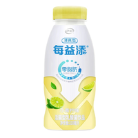 伊利伊利每益添酸奶330ml 白桃 原味小青柠活性乳酸菌饮品 小青柠6瓶
