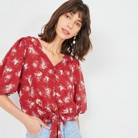 VERO MODA 女士碎花衬衫 32036X015S97