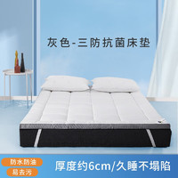 SOMERELLE 安睡宝 单双人床垫特氟龙三防软床垫  褥子 三防床垫（灰边） 80*190cm