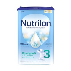 Nutrilon 诺优能 荷兰牛栏婴幼儿成长牛奶粉净含量800g 荷兰原装进口 3段3罐