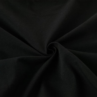 戴维贝拉（DAVE＆BELLA）女童t恤亲子装短袖上衣中大童夏季新款服装 黑色宝宝款 80cm(建议身高73-80cm)
