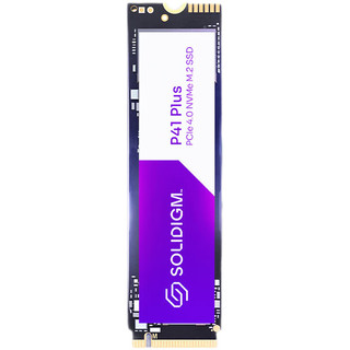 英特尔（Intel） Solidigm™ P41 PLUS 2TB SSD固态硬盘 M.2接口(NVMe协议 PCIe4.0x4)