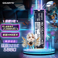 GIGABYTE 技嘉 猛盘E系列 2500E 固态硬盘 500GB M.2接口（NVMe协议）