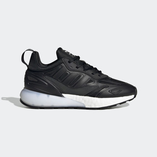 adidas阿迪达斯官方三叶草ZX 2K BOOST 2.0 J男大童休闲运动跑鞋 黑色 36(220mm)